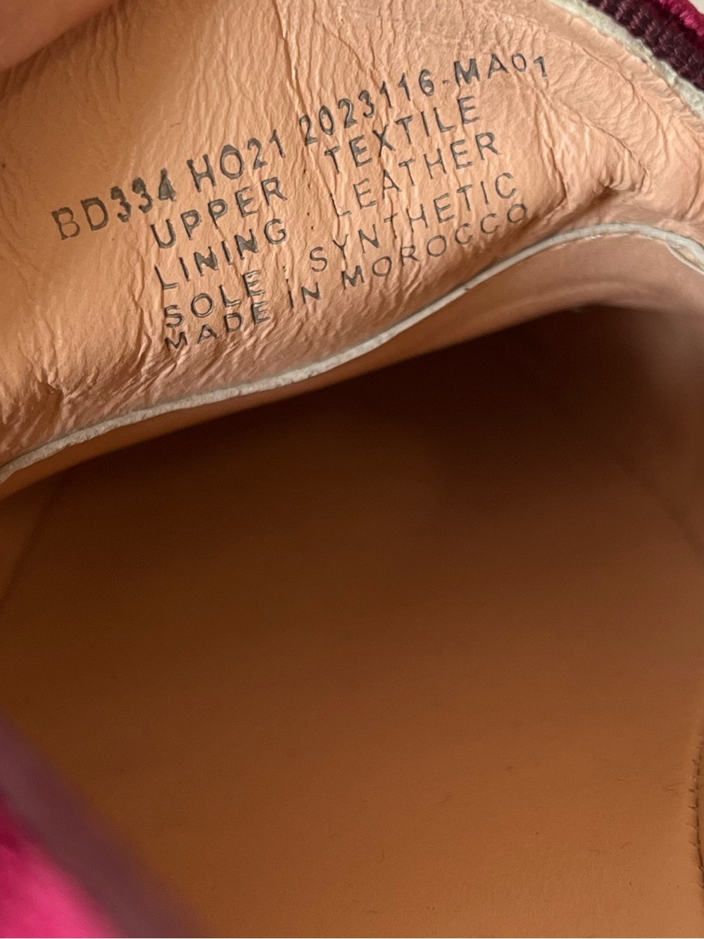 J.crew Velvet Penny Loafers in Deep Burgundy size 7 - Picture 8 of 11
